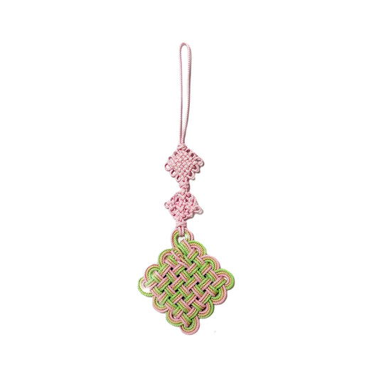 Korea Traditional Knot Pink keyring, Key chain, pink and mint color