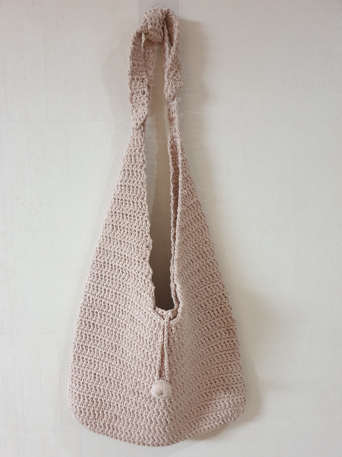 Shoulder bag - tube yarn