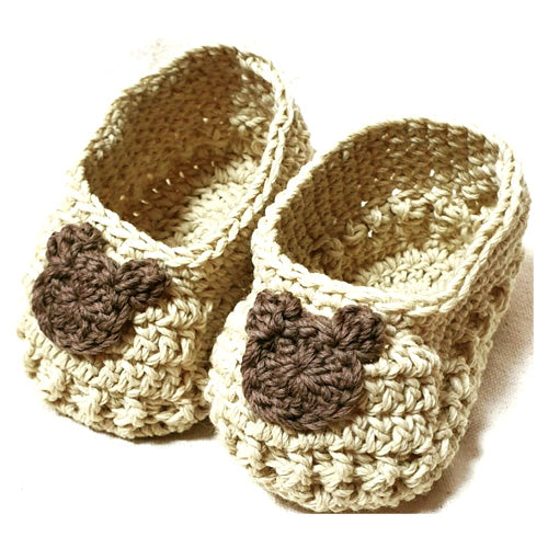 Baby shoes - wool yarn