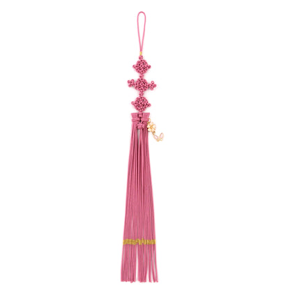 Home Decoration, Handmade Ornament, Tapestry, Korean Traditional Knot(Maedeup), Norigae, Pink or mint