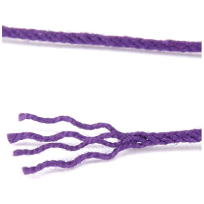 Brandyarn Mochila Cotton Crochet Yarns - Deep Purple