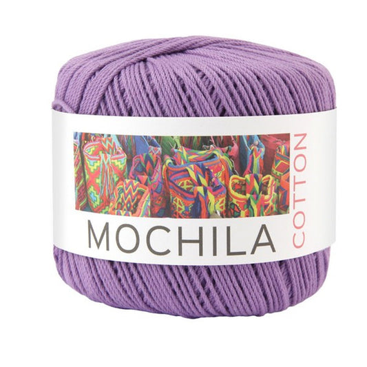Brandyarn Mochila Cotton Crochet Yarns - Lavender