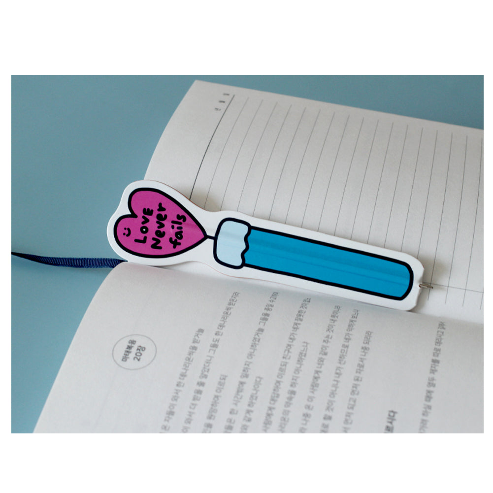 Pretty ball pen and book mark with bible verse, 1PCS, Candle Design