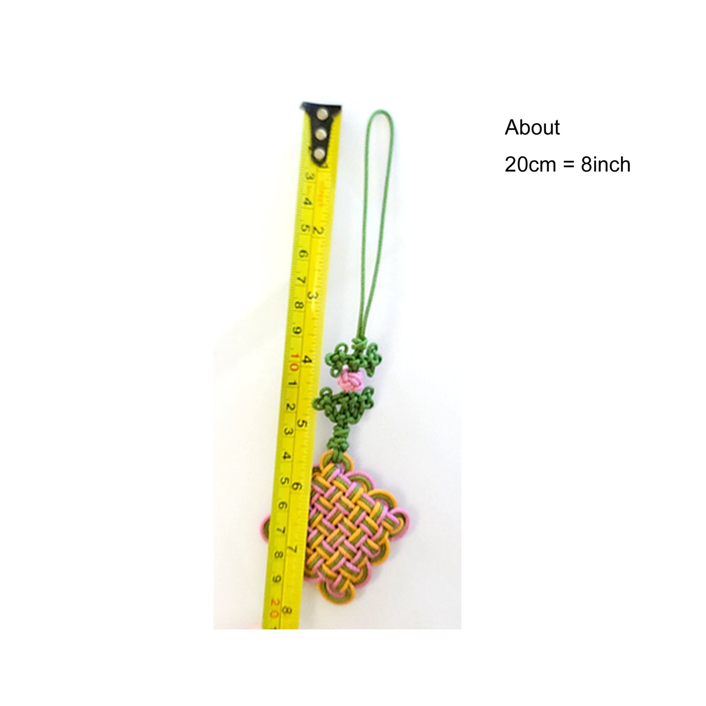 Korea Traditional Knot  keychain total length before hanging - about 20cm, 8inch