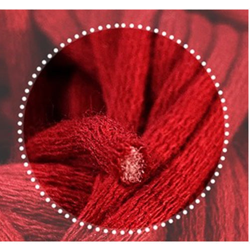 Fabric Yarn Acrylic Cotton Yarns Thick T-Shirts Yarn 2balls - Red