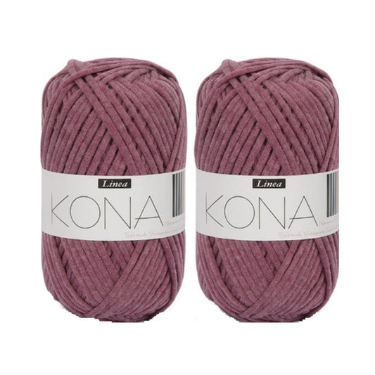 Fabric Yarn Acrylic Cotton Yarns Thick T-Shirts Yarn 2balls - Melange Purple
