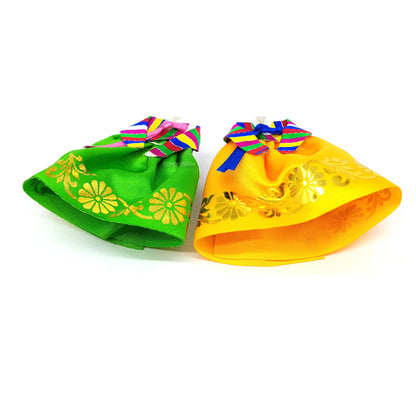 4 Pcs Fridge Magnets, Colorful Decorative Hanbok Refrigerator Magnets