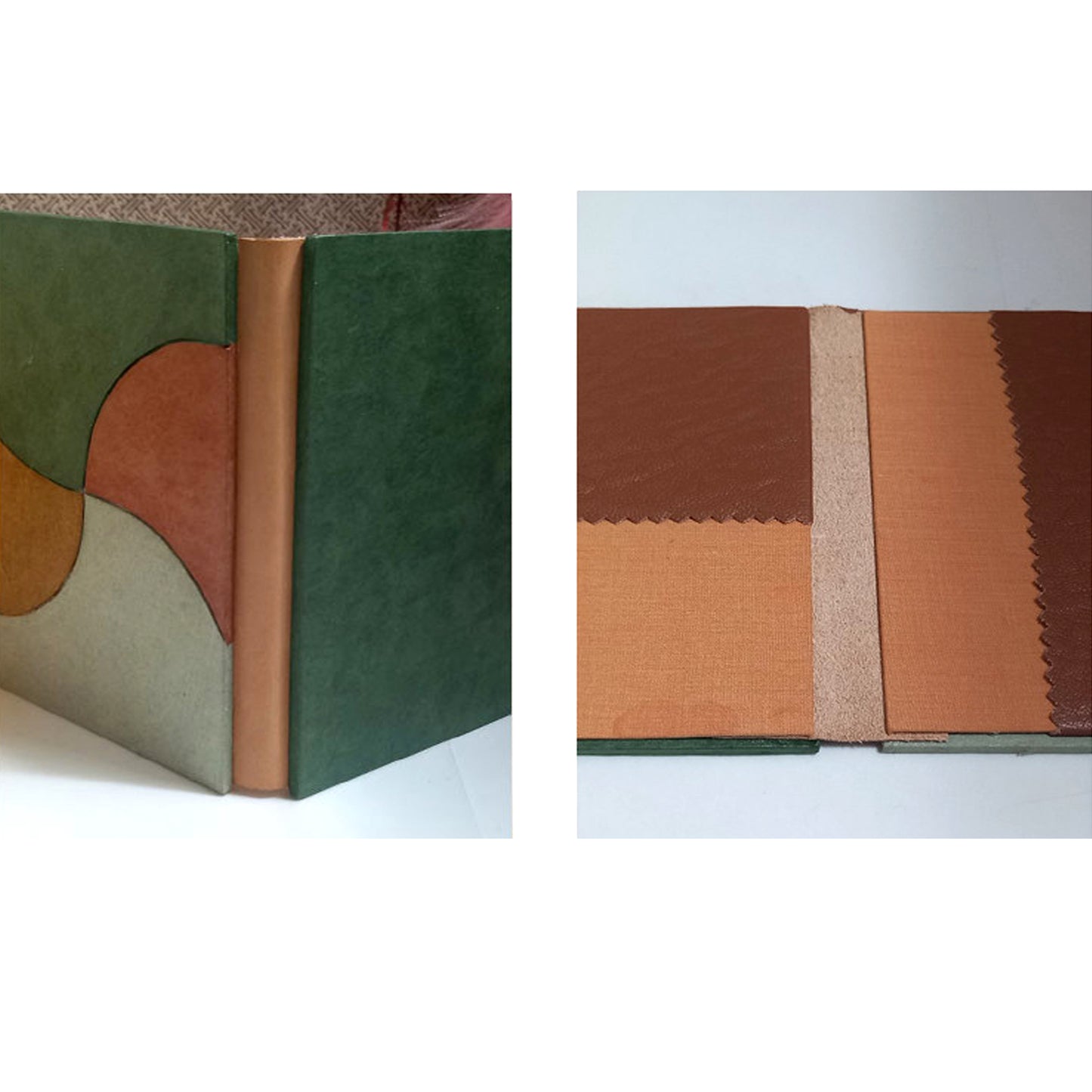 Passport wallet, Made by leather and Hanji. Korea Traditional Paper. Handmade passport pulse.