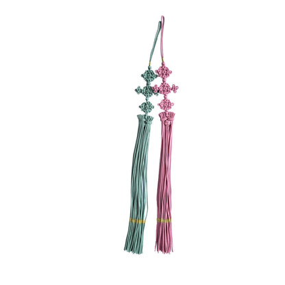 Handmade Ornament, Tapestry, Korean Traditional Knot(Maedeup), Norigae, Pink or mint