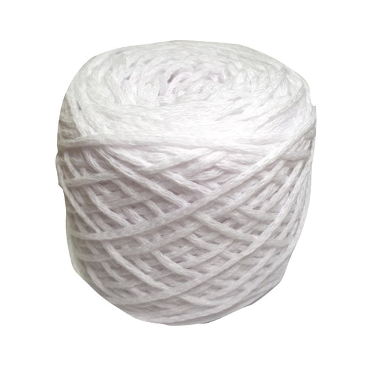 LaPace, cotton town, 100% cotton yarn. White. Tubular yarn. Tube yarn. I cord yarn