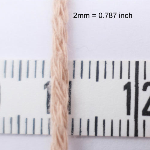 Thickness : 2mm = 0.787 inch