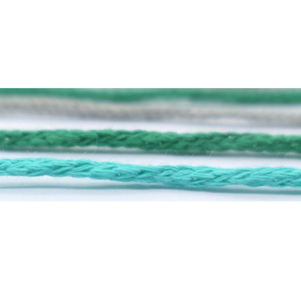 Tube yarn : You are able to see the weave of the thread. It's stronger than normal weave.