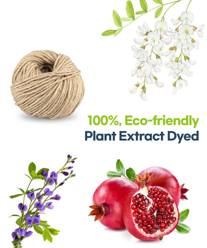 100%, Eco-friendly. plant extract dyed